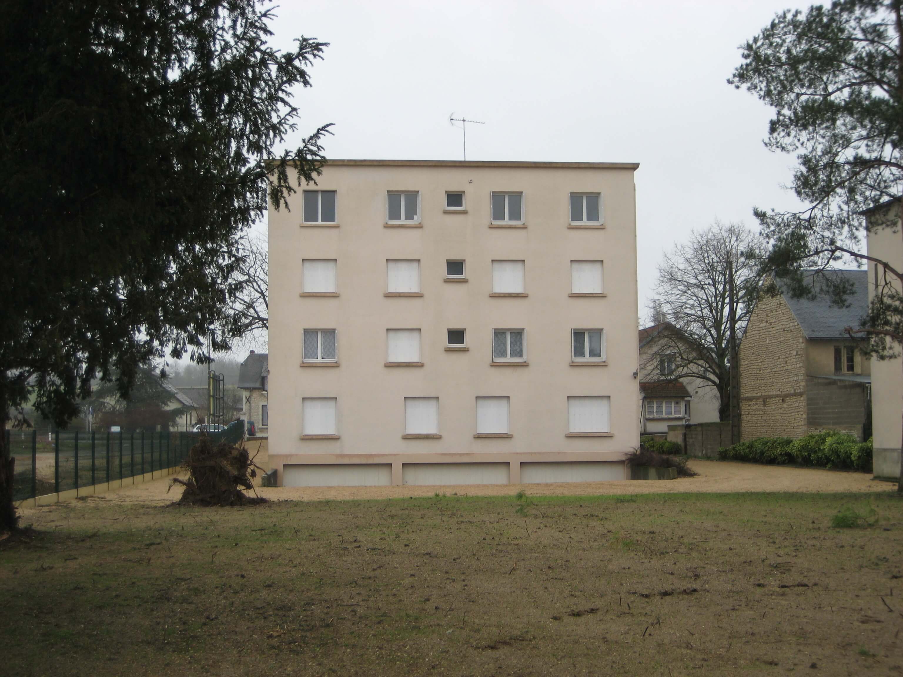 Extérieur de la résidence
