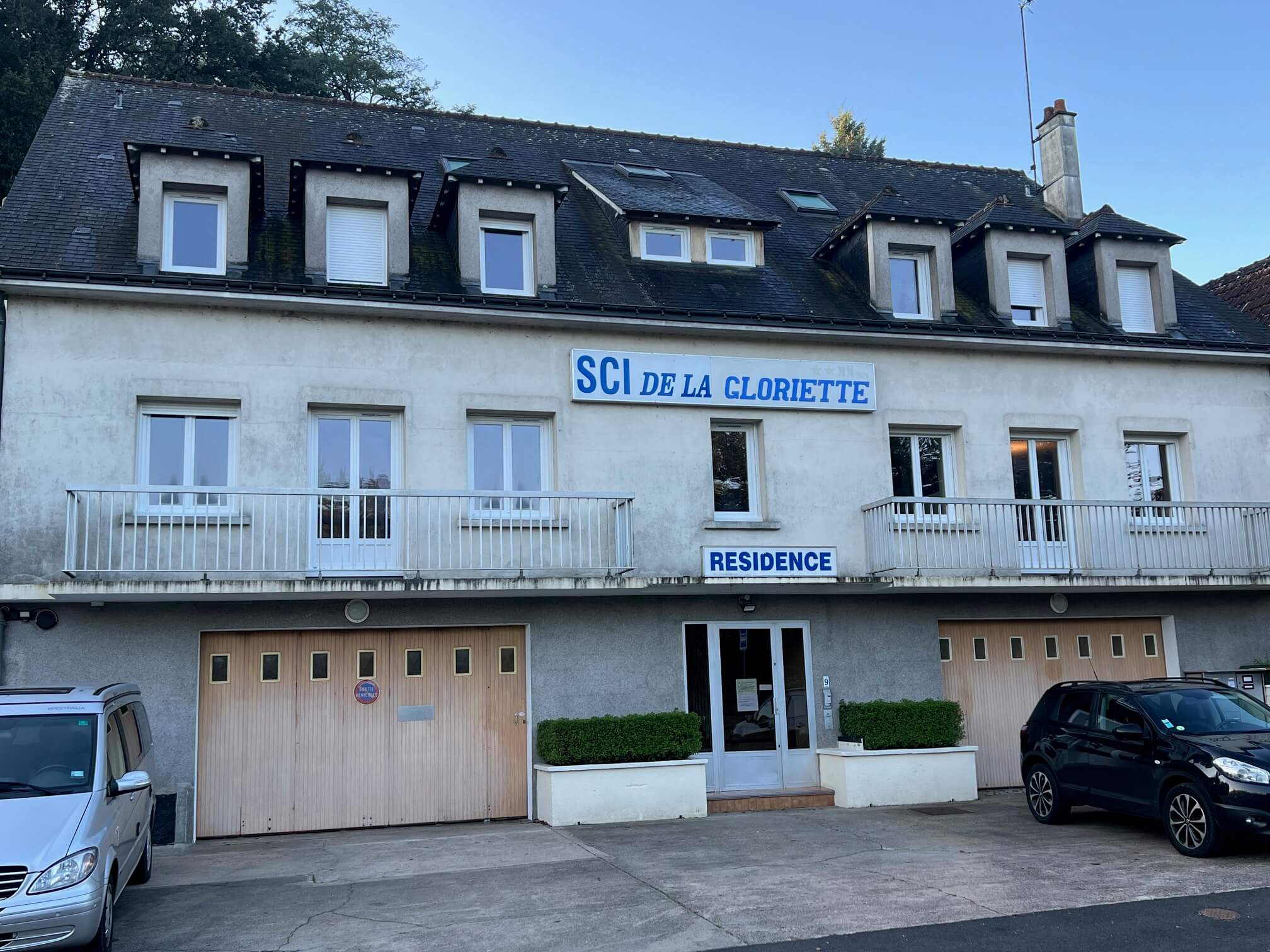 Extérieur de la résidence